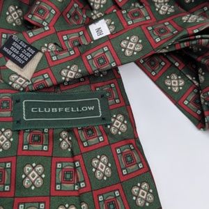 Clubfellow silk tie made in Italy